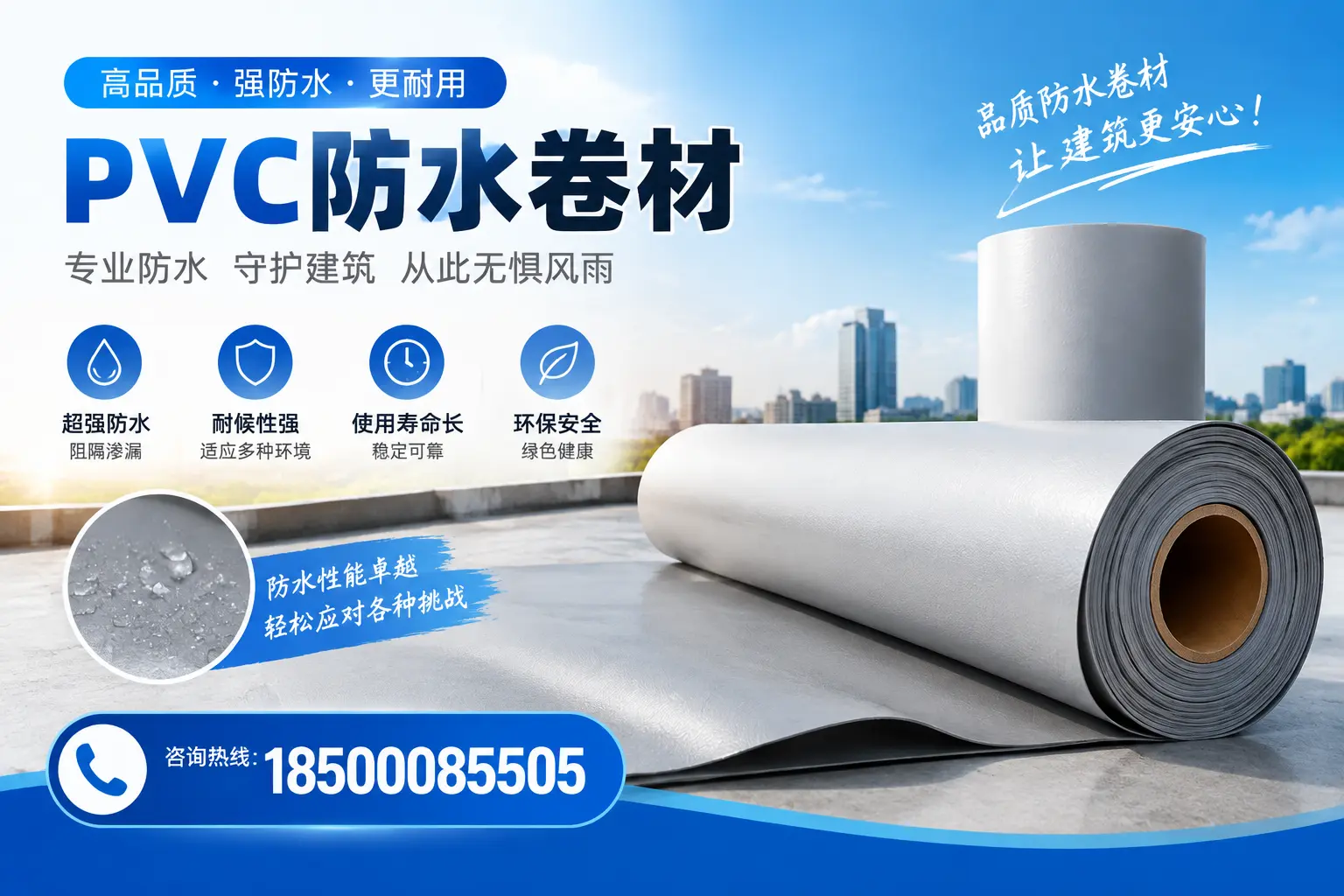 如何选择高质量的PVC防水卷材？延边消费者必看指南